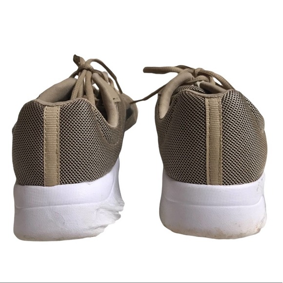 Athletic Works | Memory Foam Neutral Tan Fabric Upper Sneakers - Picture 3 of 9